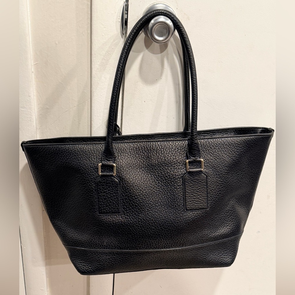 Kate Spade Bay Street Harmony Black Leather Large Tote Bag - Picture 5 of 13